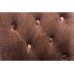 Стул деревянный Menson dark walnut / fabric brown
