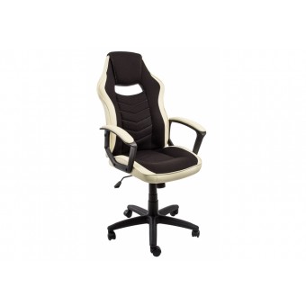 Компьютерное кресло Gamer черное / бежевое