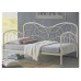 Кровать Inga 90 х 200 см glossy ivory