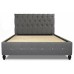 Кровать Relax 160х200 dark grey