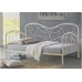 Кровать Inga 90 х 200 см glossy ivory